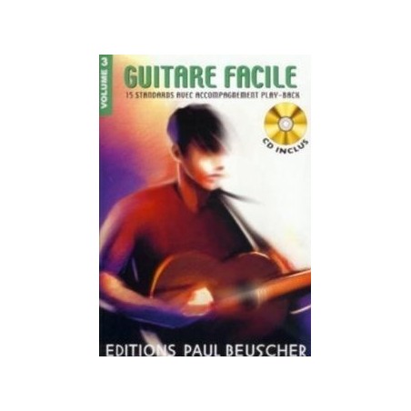 Guitare Facile Vol3 Ed Paul Beuscher Melody music caen