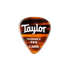 Taylor Premium 351 Thermex Pro Guitar Picks, Tortoise Shell - 1.50mm Melody Music Caen