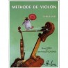 Méthode de violon débutants Bruno Garlej et Jean François Gonzales Ed Henry Lemoine Melody music caen