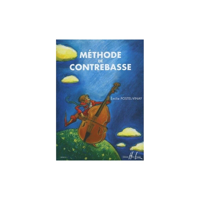 Méthode de Contrebasse Emilie Postel Vinay Ed Henry Lemoine Melody music caen