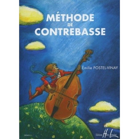Méthode de Contrebasse Emilie Postel Vinay Ed Henry Lemoine Melody music caen