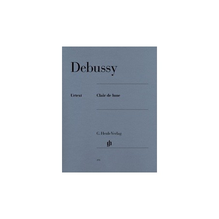 Clair de Lune Debussy Urtext HN391 Melody music caen