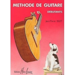 Méthode de Guitare Debutant Jean Pierre Billet Ed Henry Lemoine