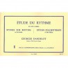 Etude du Rythme en 5 cahiers Georges Dandelot Ed Leduc Melody music caen