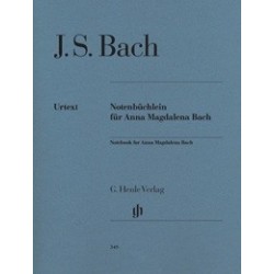 Notebook for Anna Magdalena Bach Urtext HN349