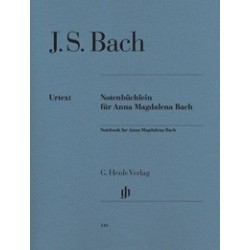 Notebook for Anna Magdalena Bach Urtext HN349 Melody music caen