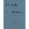 Notebook for Anna Magdalena Bach Urtext HN349 Melody music caen