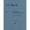 Notebook for Anna Magdalena Bach Urtext HN349