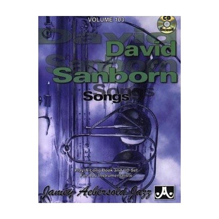 David Sanborn Vol103 Aebersold Melody music caen