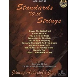 Standards with strings Vol97 Aebersold