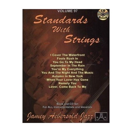 Standards with strings Vol97 Aebersold Melody music caen