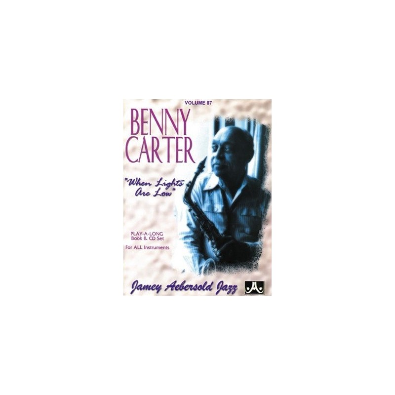 Benny Carter Vol87 Aebersold Melody music caen