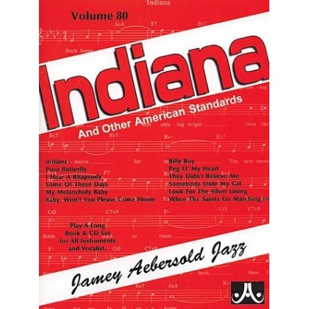 Indiana Vol80 Aebersold Melody music caen