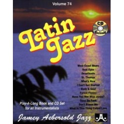 Latin Jazz Vol74 Aebersold Melody music caen