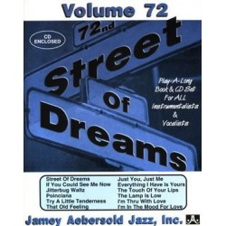 Street of dreams Vol72 Aebersold Melody music caen