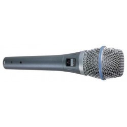 SHURE BETA87A MICRO VOIX STATIQUE SUPERCARDIOIDE Melody music caen