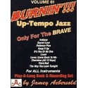 Burnin !!!Up Tempo Jazz Vol61 Aebersold Melody music caen