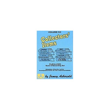 Collectors  Items Vol52 Aebersold Melody music caen