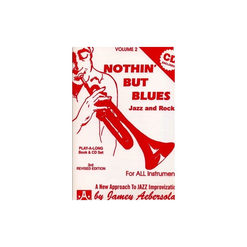 Nothin  but blues Jazz and Rock Vol2 Aebersold Melody music caen