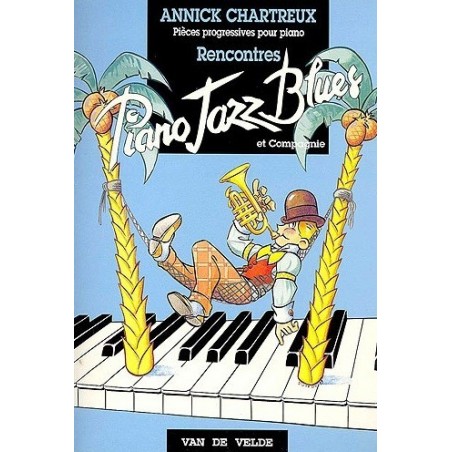 Piano jazz blues Rencontres Annick CHARTREUX Melody music caen
