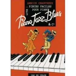 Piano jazz blues livre 1 Annick CHARTREUX Melody music caen