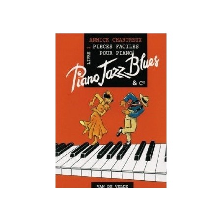 Piano jazz blues livre 1 Annick CHARTREUX Melody music caen
