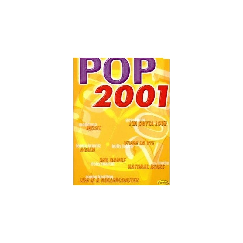 Pop 2001 Piano Chant Guitare