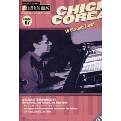 Jazz play along Vol67 Chick Corea avec CD Melody music caen