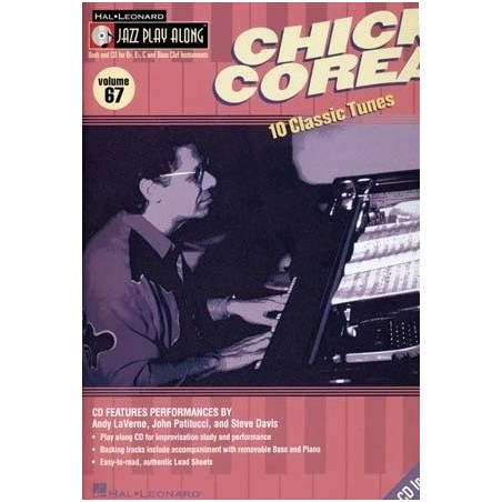 Jazz play along Vol67 Chick Corea avec CD Melody music caen