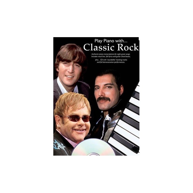 Play piano with...Classic Rock avec CD Melody music caen