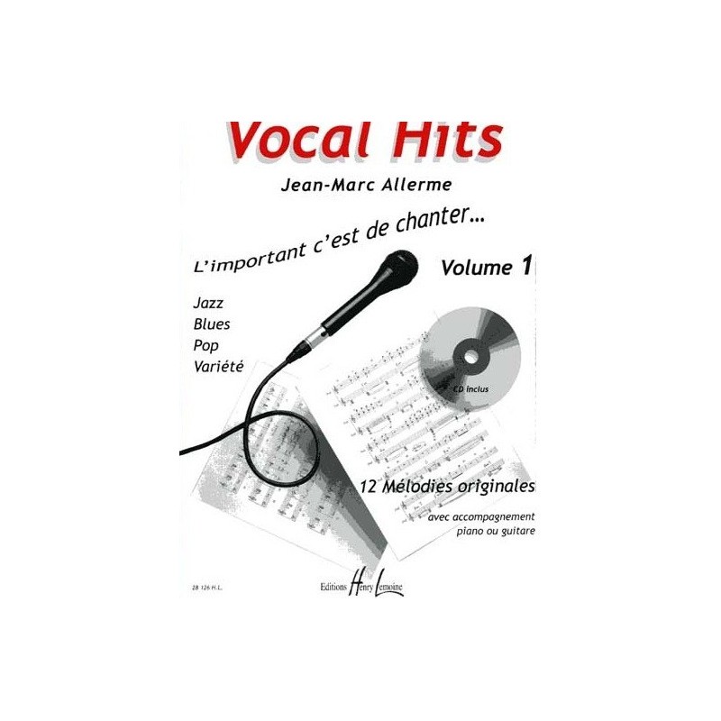 Vocal Hits L'important c'est de chanter vol1