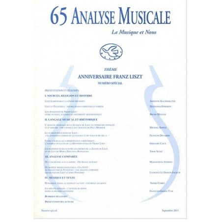 65 Analyse Musicale La musique et Nous Liszt Melody music caen