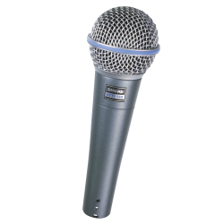 Shure Beta 58 micro chant