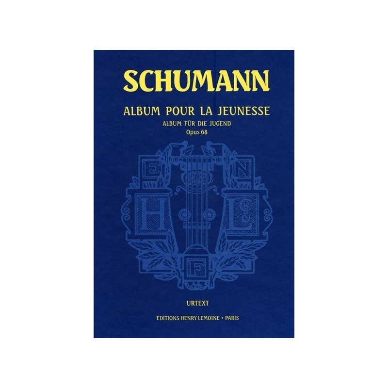 Album pour la jeunesse op68 Schumann Urtext Melody music caen
