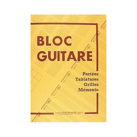 Bloc Guitare Melody music caen