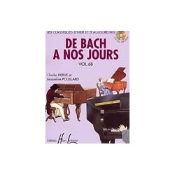 De Bach à nos jours Vol6B Charles Hervé et Jacqueline POUILLARD Ed Henry Lemoine Melody music caen