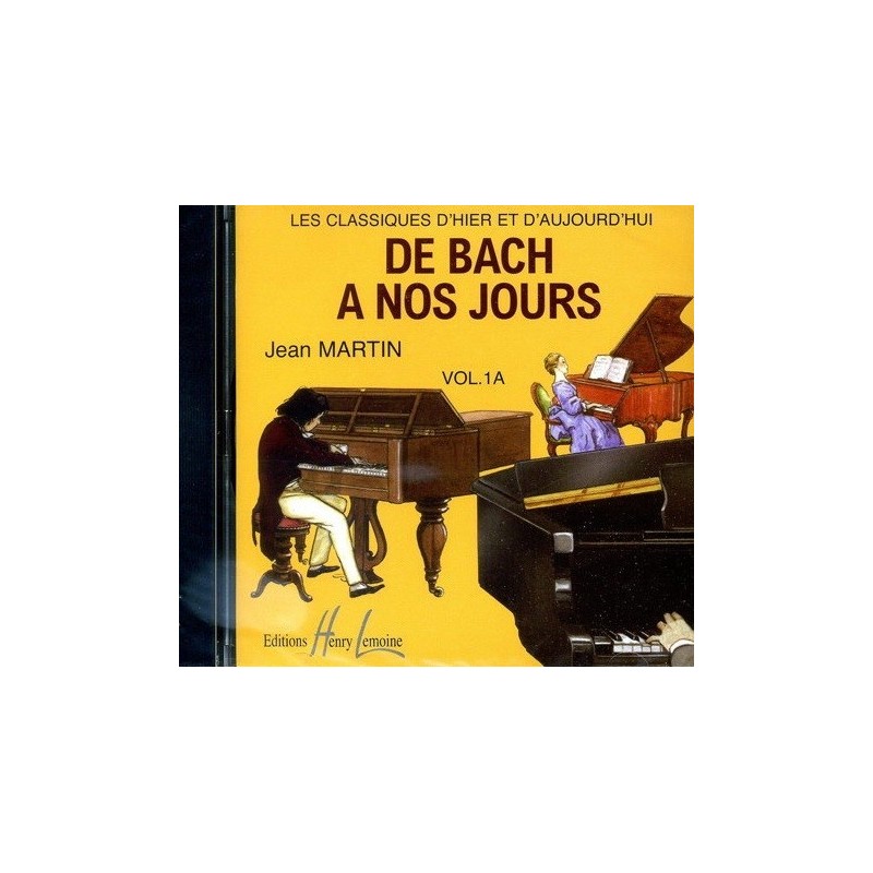 De Bach à nos jours Vol1A Le CD Melody music caen