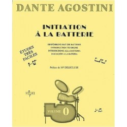 Dante Agostini Initiation a la batterie Volume 0  Melody music caen