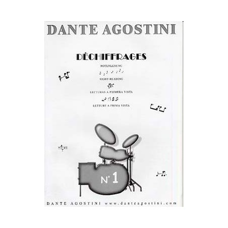 Dante Agostini Preparation au déchiffrage Vol. 1  Melody music caen