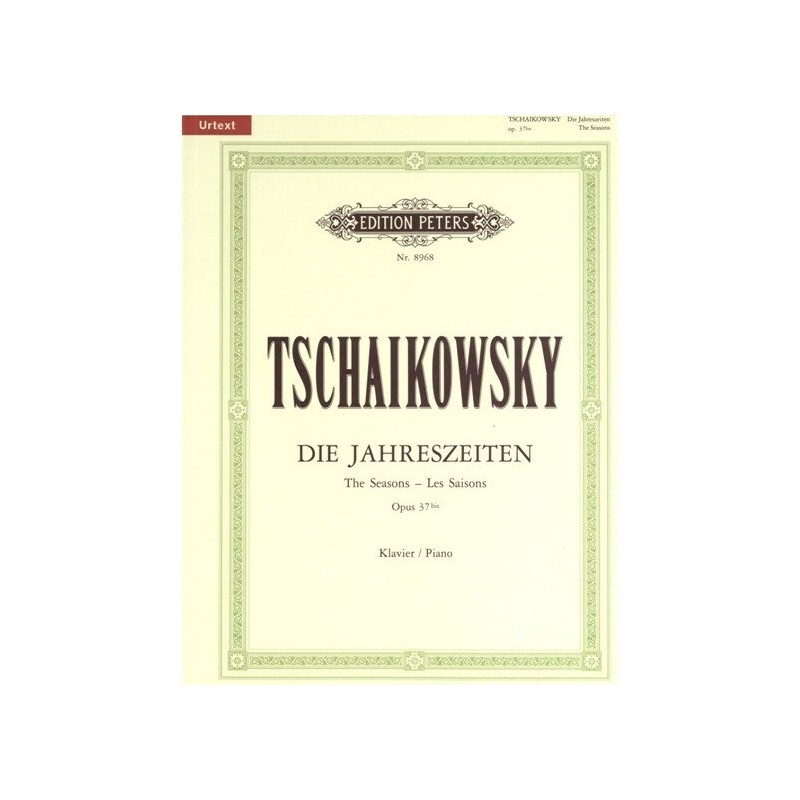 Les saisons op37bis Tschaikowsky N°8968 Melody music caen