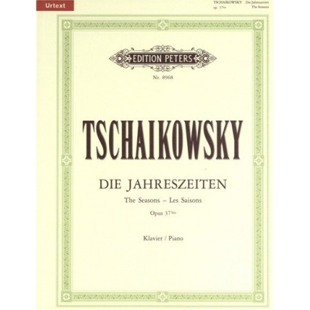Les saisons op37bis Tschaikowsky N°8968 Melody music caen