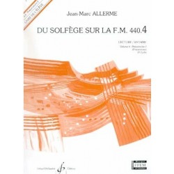 Du Solfège sur la FM 440.4 Lecture/Rythme Jean Marc Allerme Ed Billaudot Melody music caen