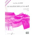 Du Solfège sur la FM 440.3 Lecture/Rythme Jean Marc Allerme Ed Billaudot Melody music caen