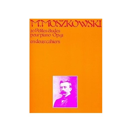 20 petites études pour piano op91 Moszkowski Melody music caen