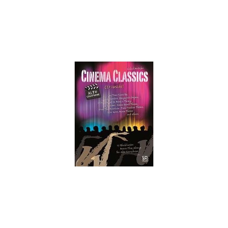 Cinema Classics pour SAXOPHONE ALTO + CD