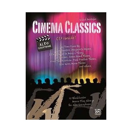 Cinema Classics pour SAXOPHONE ALTO + CD