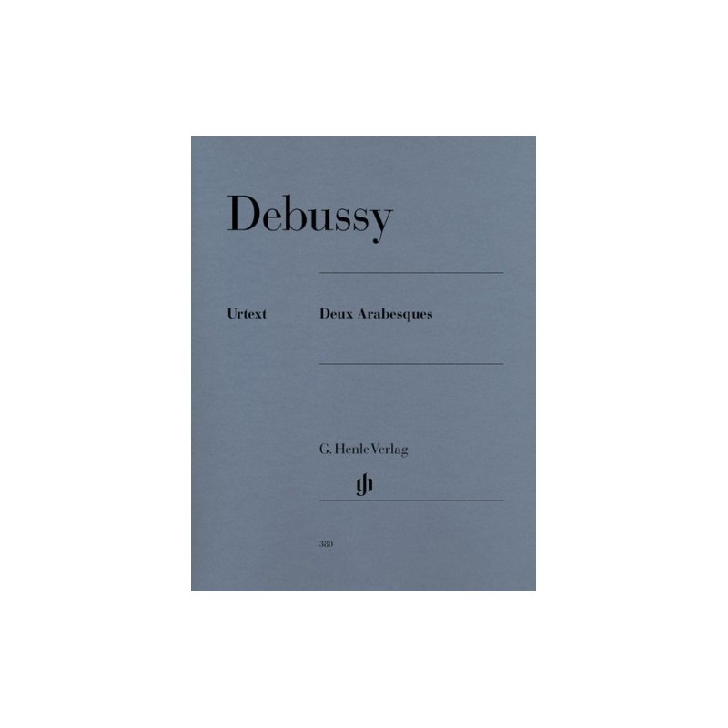 DEUX ARABESQUES Debussy HN380 Urtext