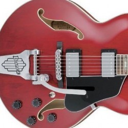 Ibanez AFS75T Rouge translucide