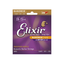 Elixir Cordes Acoustiques Nanoweb Phosphor Bronze