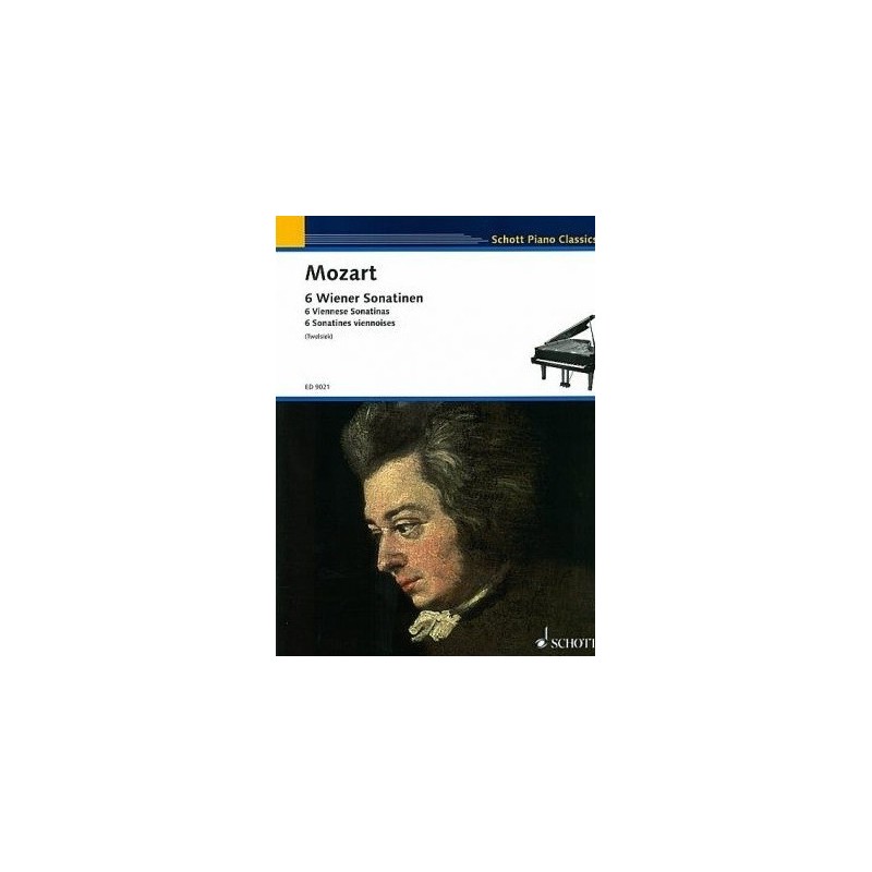 6 sonatines viennoises Mozart ED9021